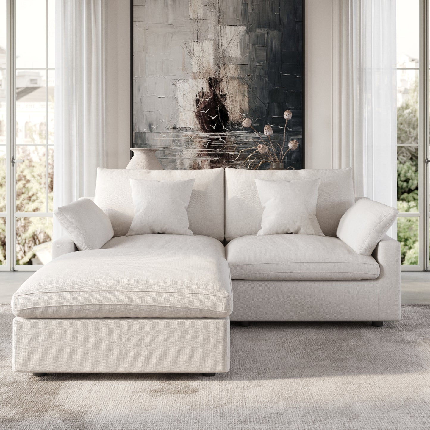 Aden Slope Arm Sofa