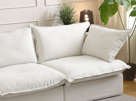 Anora Modular Classic Cloud Sofa - 3 Piece Set
