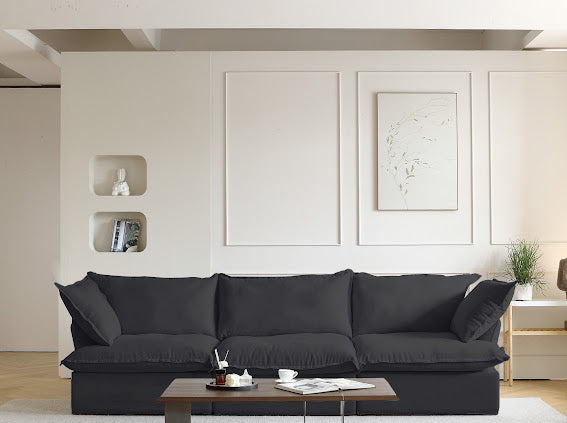 Anora Modular Classic Cloud Sofa - 3 Piece Set