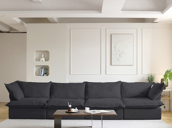 Anora Modular Classic Cloud Sofa - 4 Piece Set