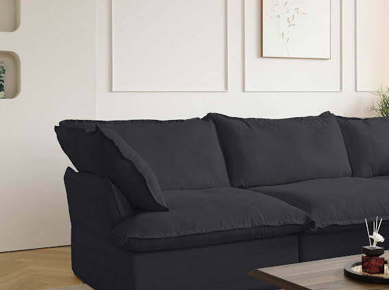 Anora Modular Classic Cloud Sofa - 3 Piece Set