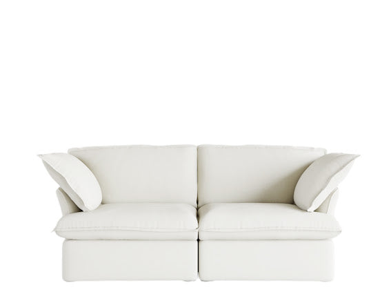 Anora Modular Classic Cloud Sofa - Loveseat