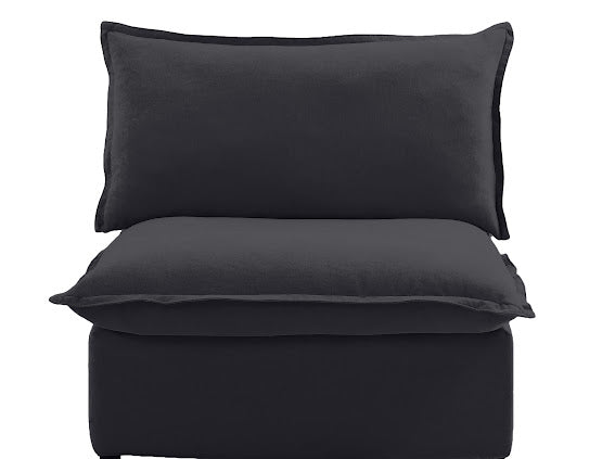 Anora Armless Chair Replacement Cover