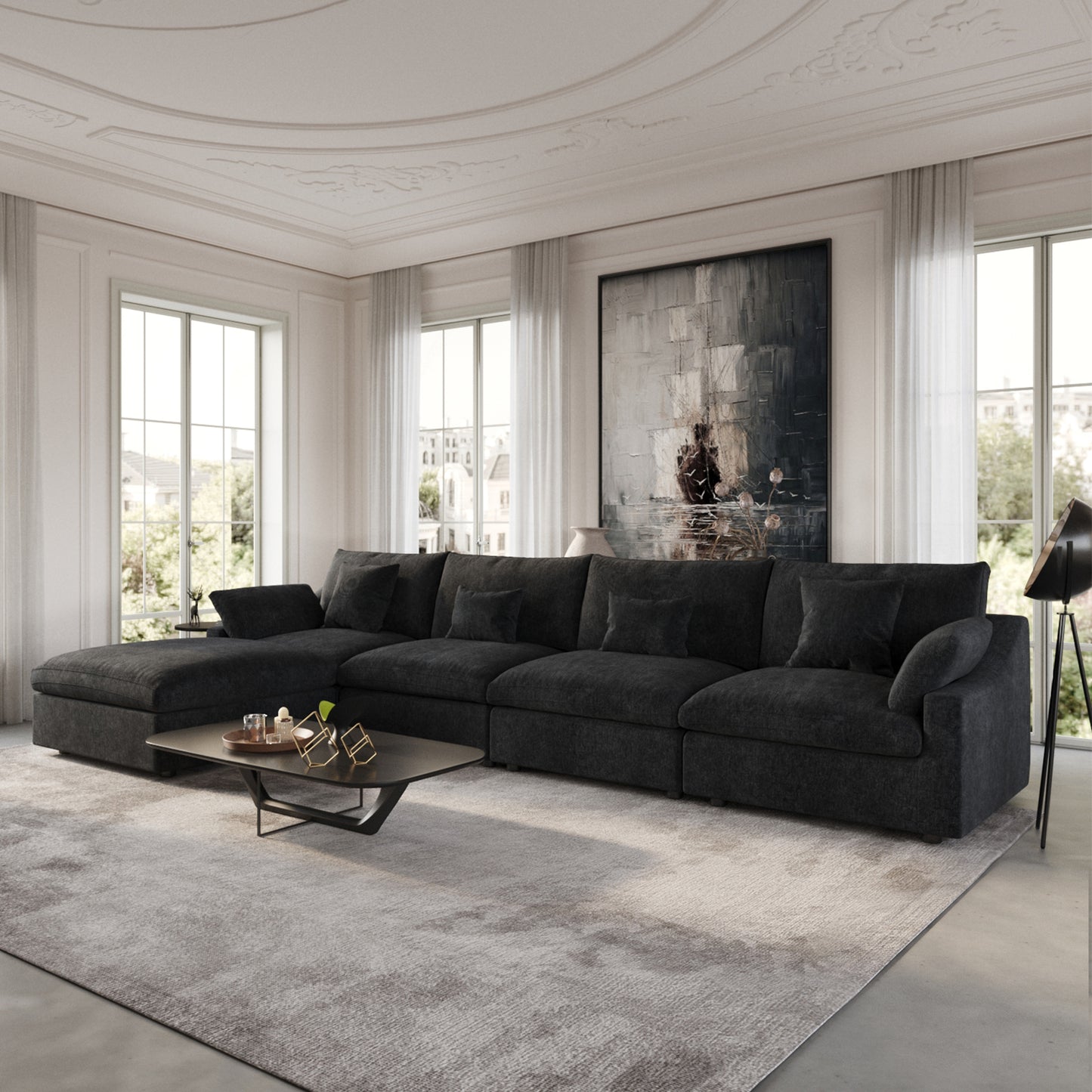 Aden Slope Arm Sofa