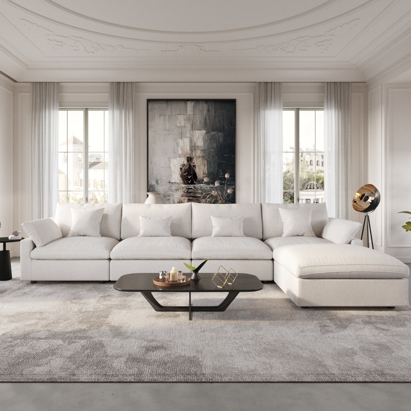Aden Slope Arm Sofa