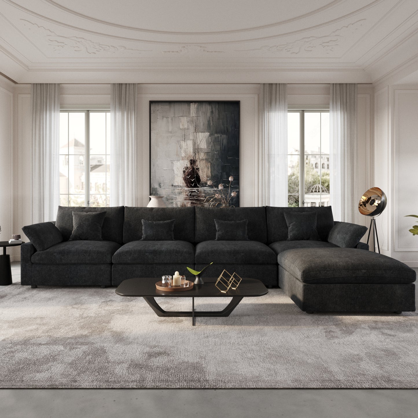 Aden Slope Arm Sofa