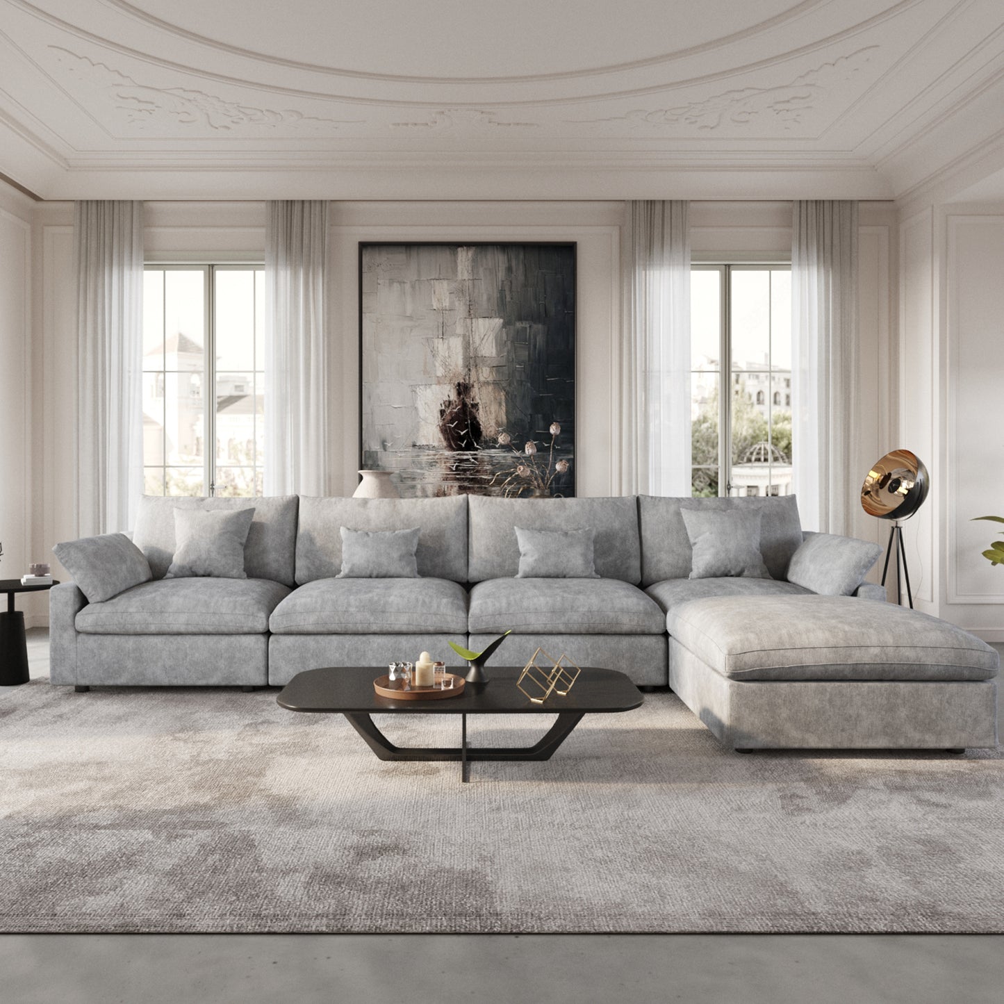 Aden Slope Arm Sofa