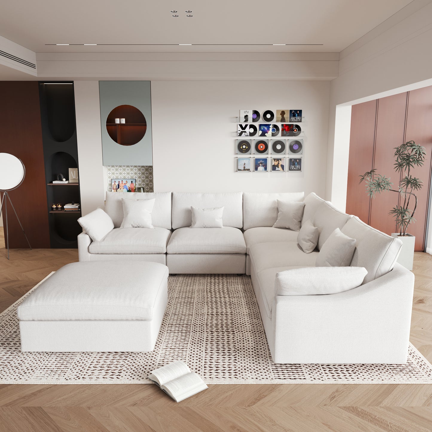 Aden Slope Arm Sofa