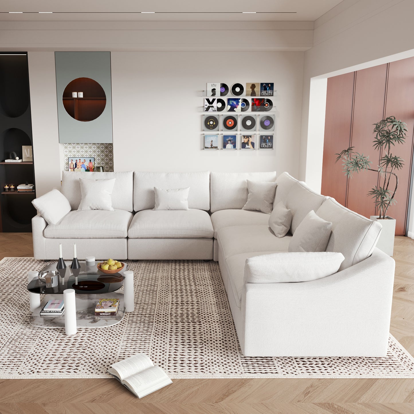 Aden Slope Arm Sofa