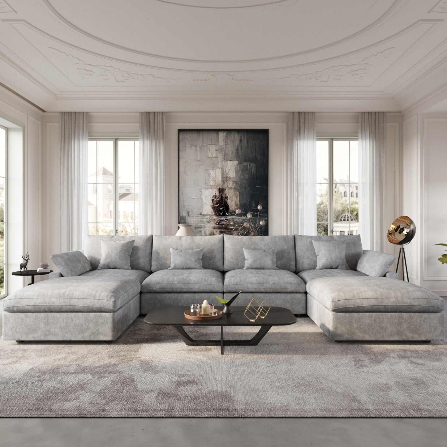 Aden Slope Arm Sofa