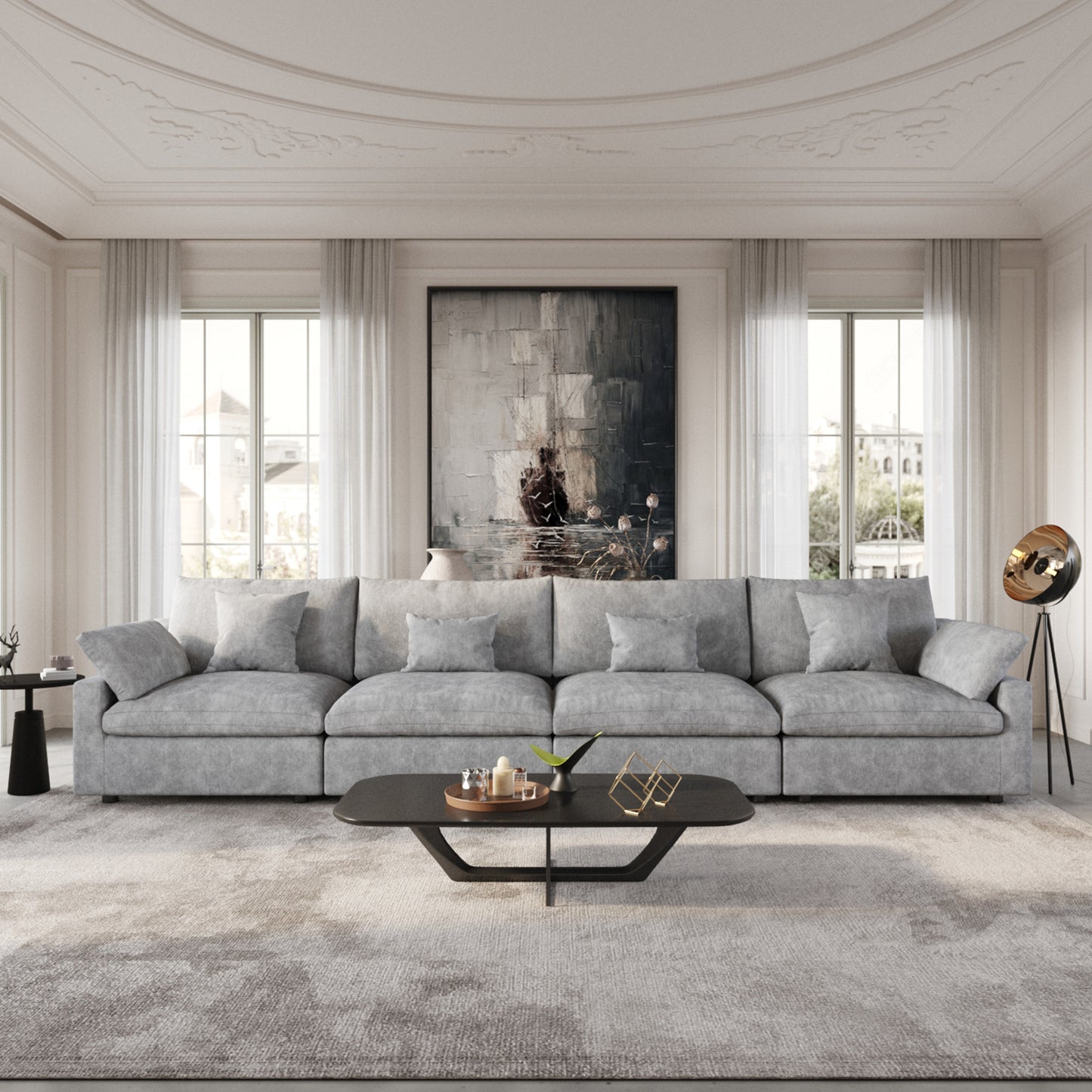 Aden Slope Arm Sofa