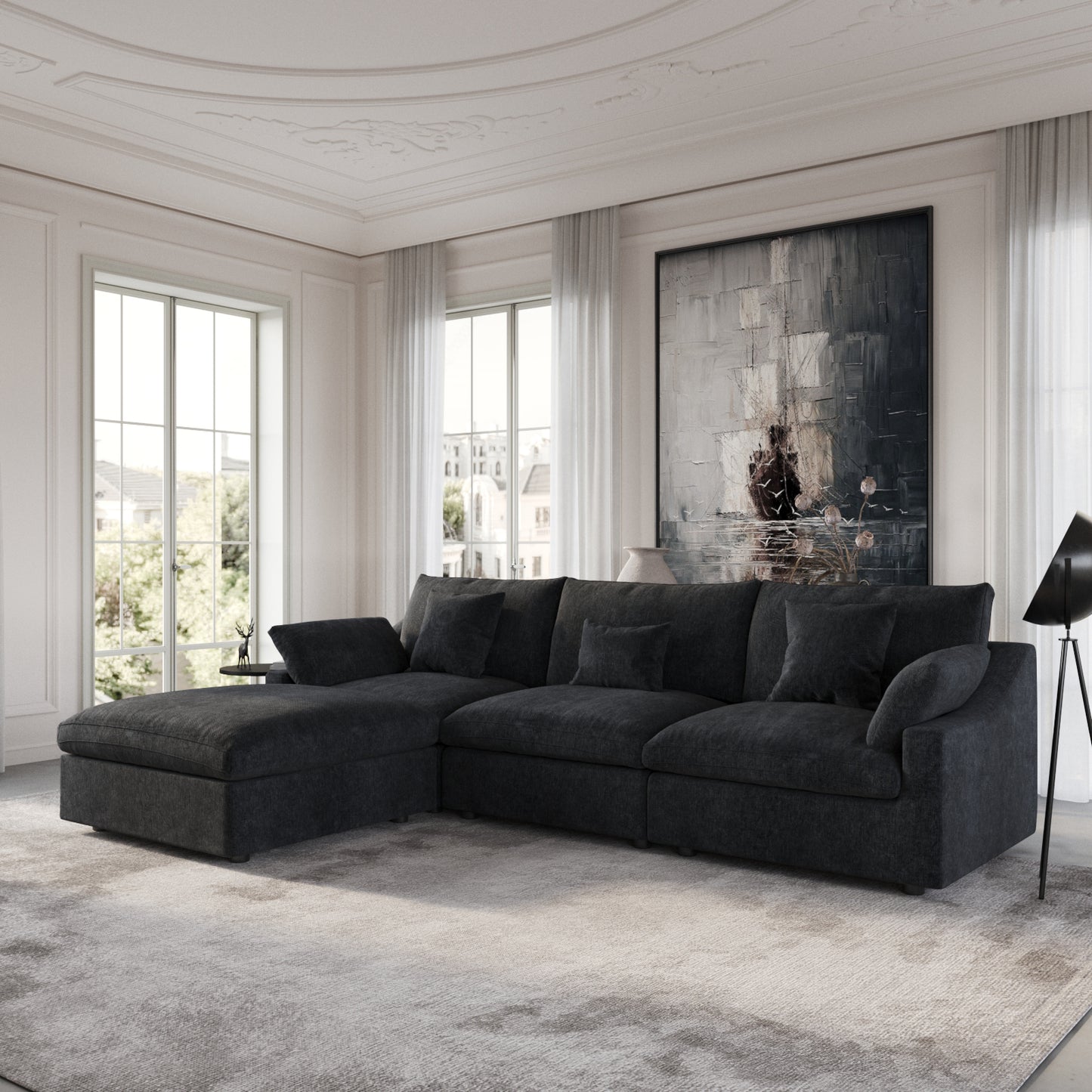 Aden Slope Arm Sofa