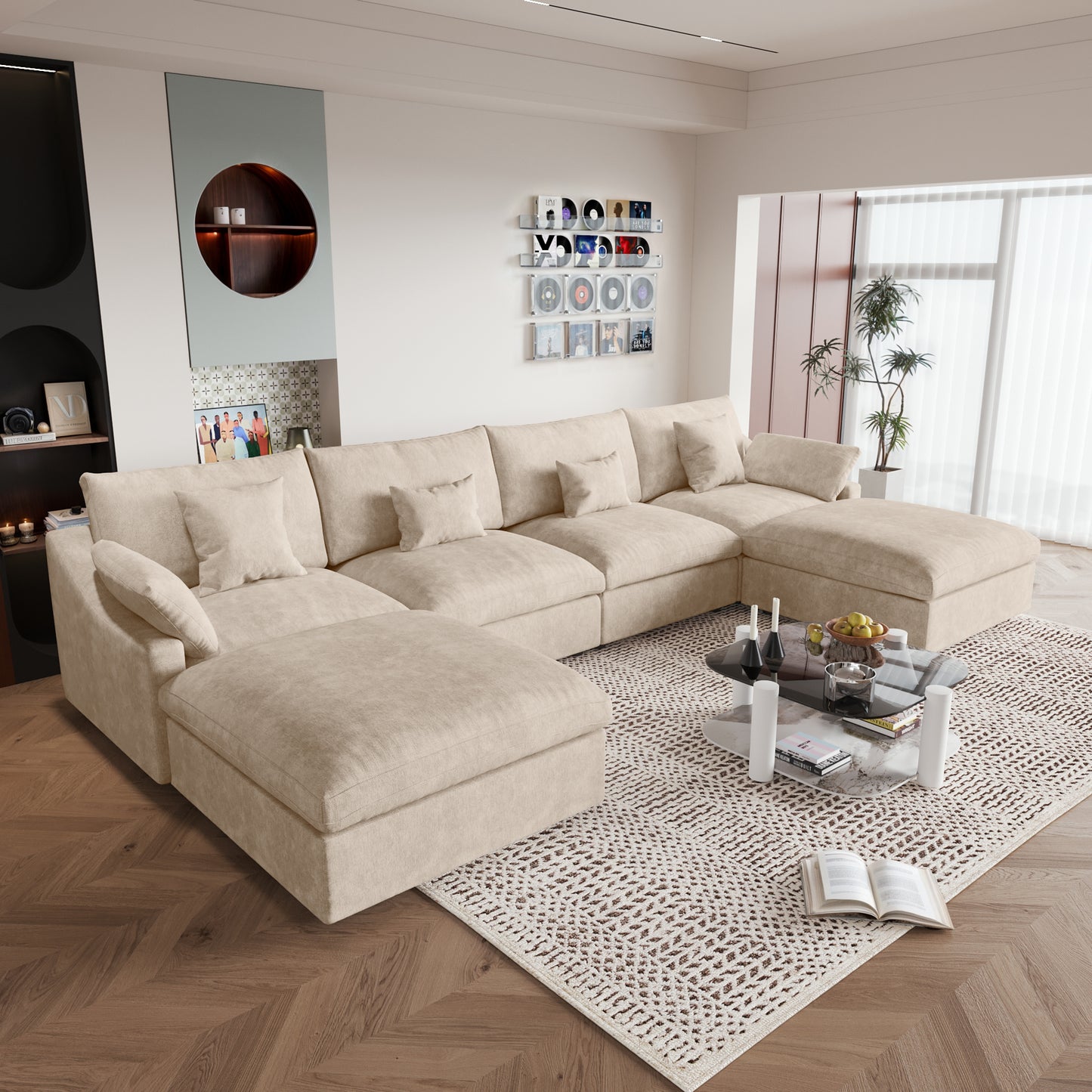 Aden Slope Arm Sofa