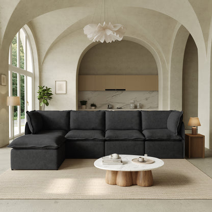 Luna Slim Arm Sofa Set
