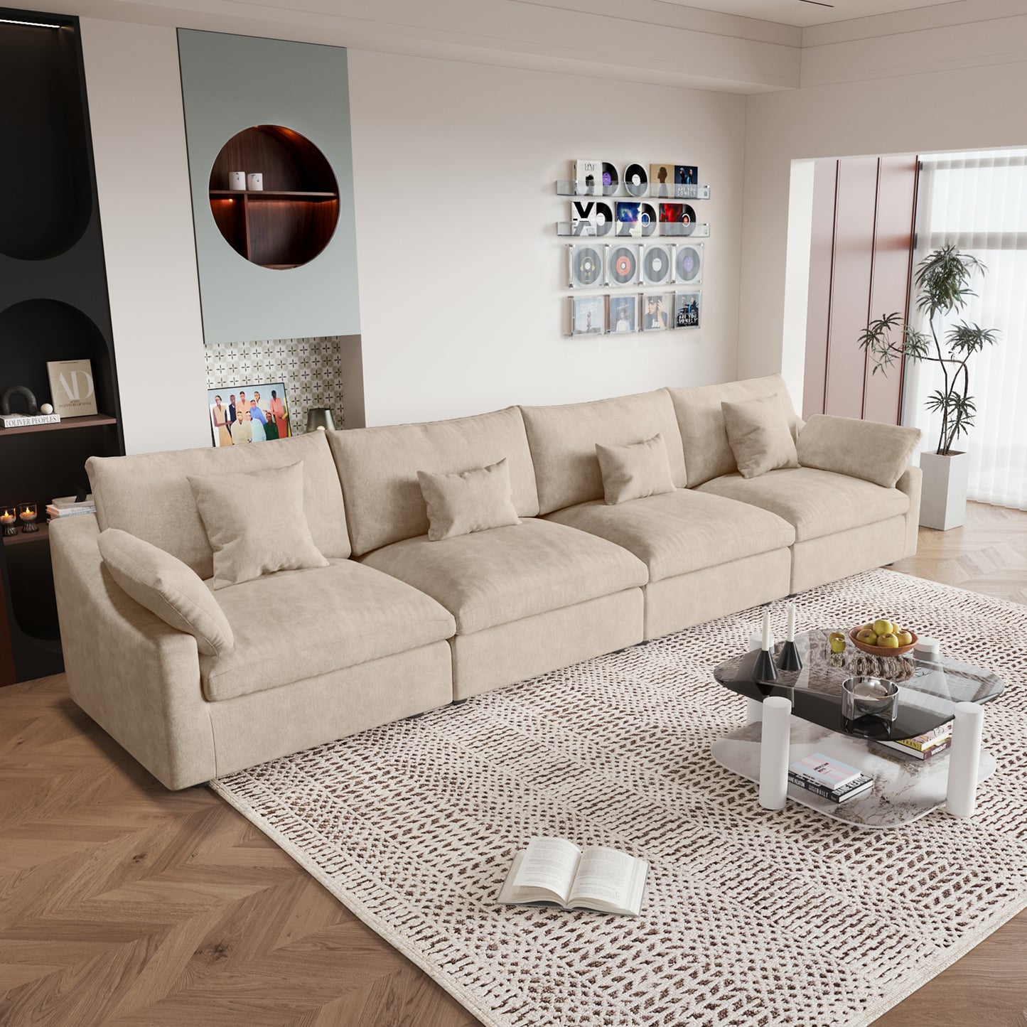 Aden Slope Arm Sofa