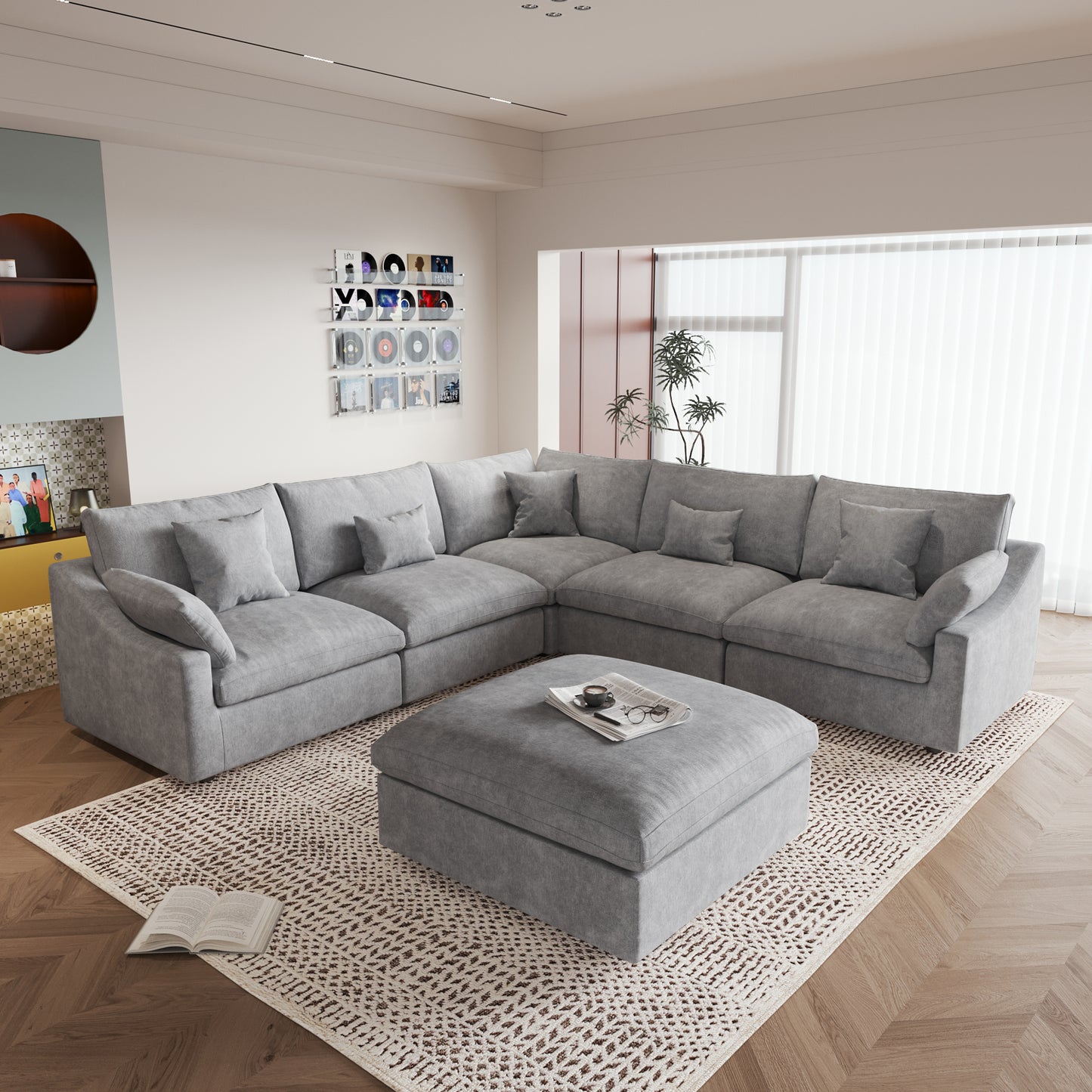 Aden Slope Arm Sofa