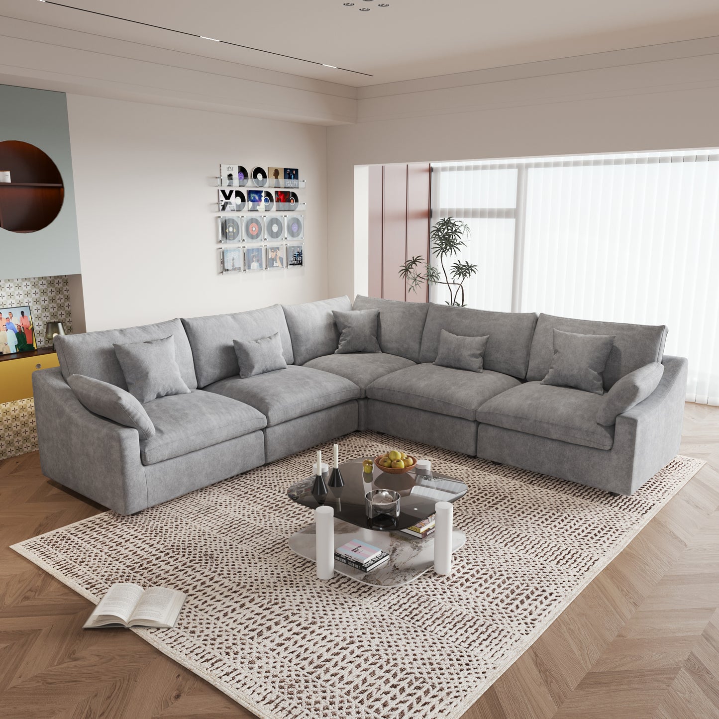 Aden Slope Arm Sofa