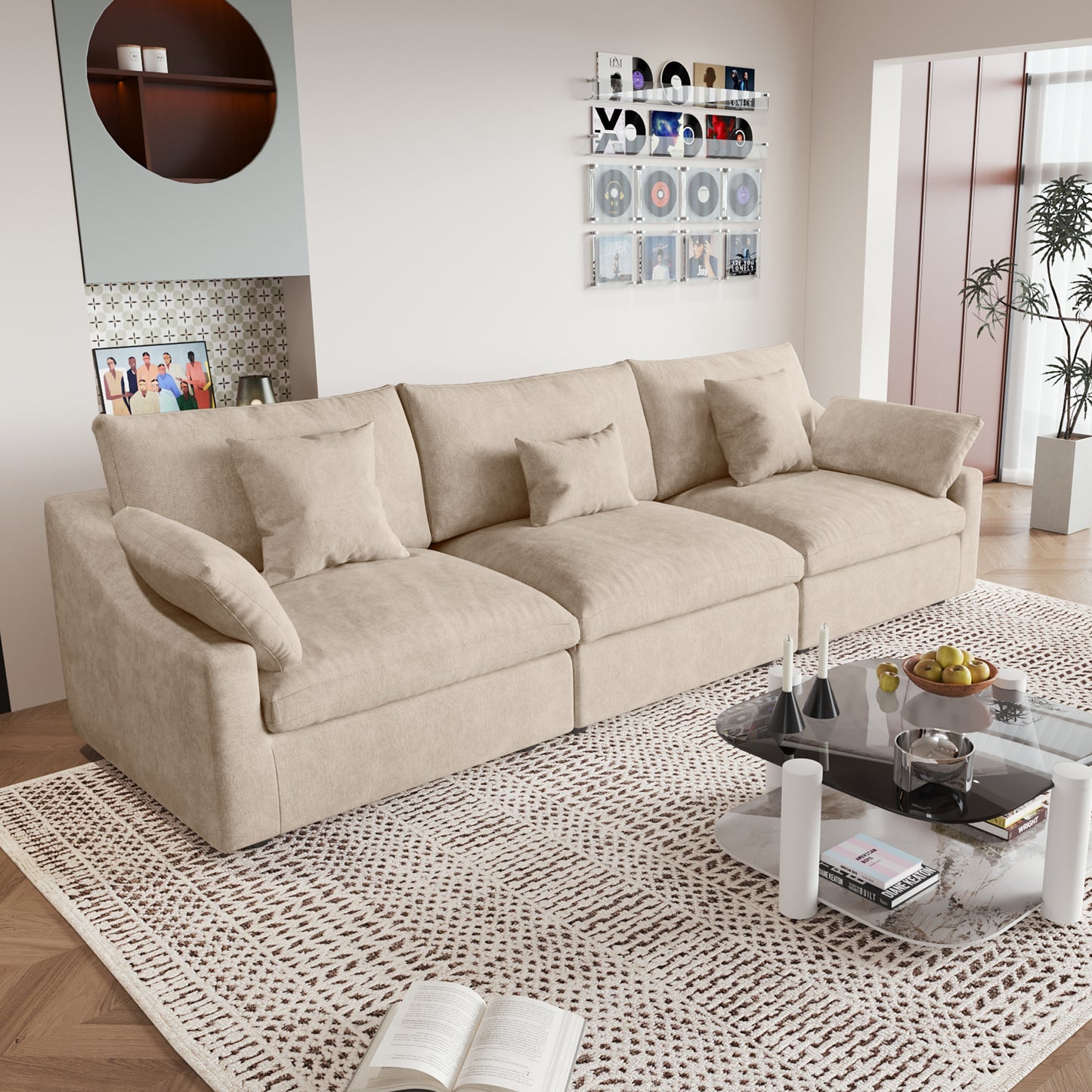 Aden Slope Arm Sofa