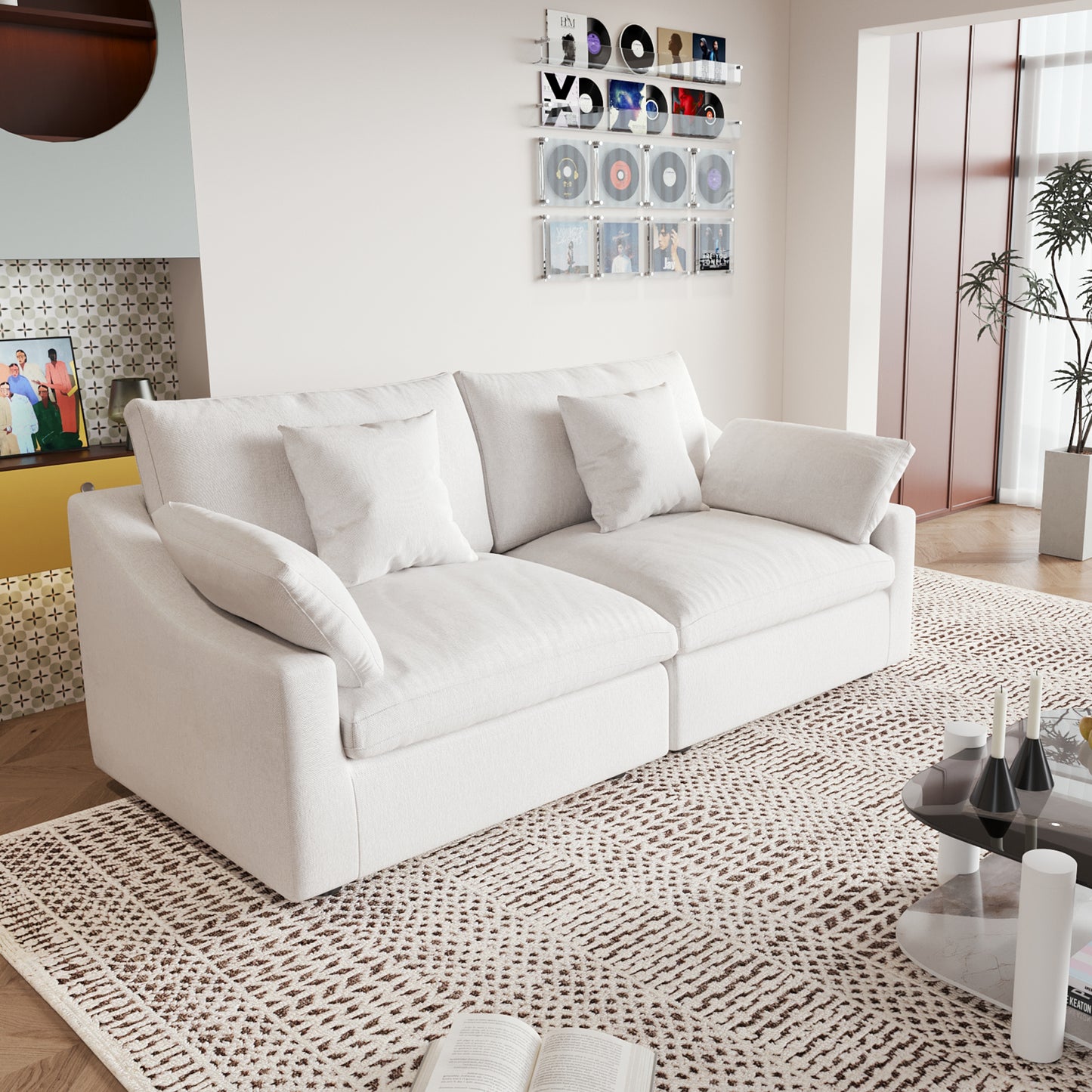 Aden Slope Arm Sofa