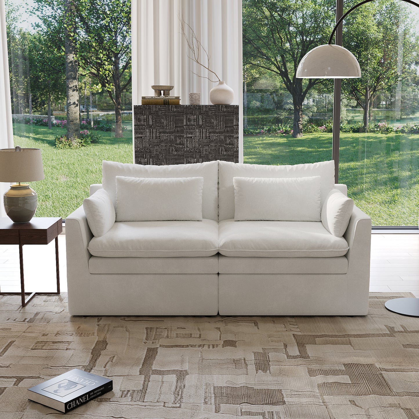 Jemma Track Arm Sofa Set
