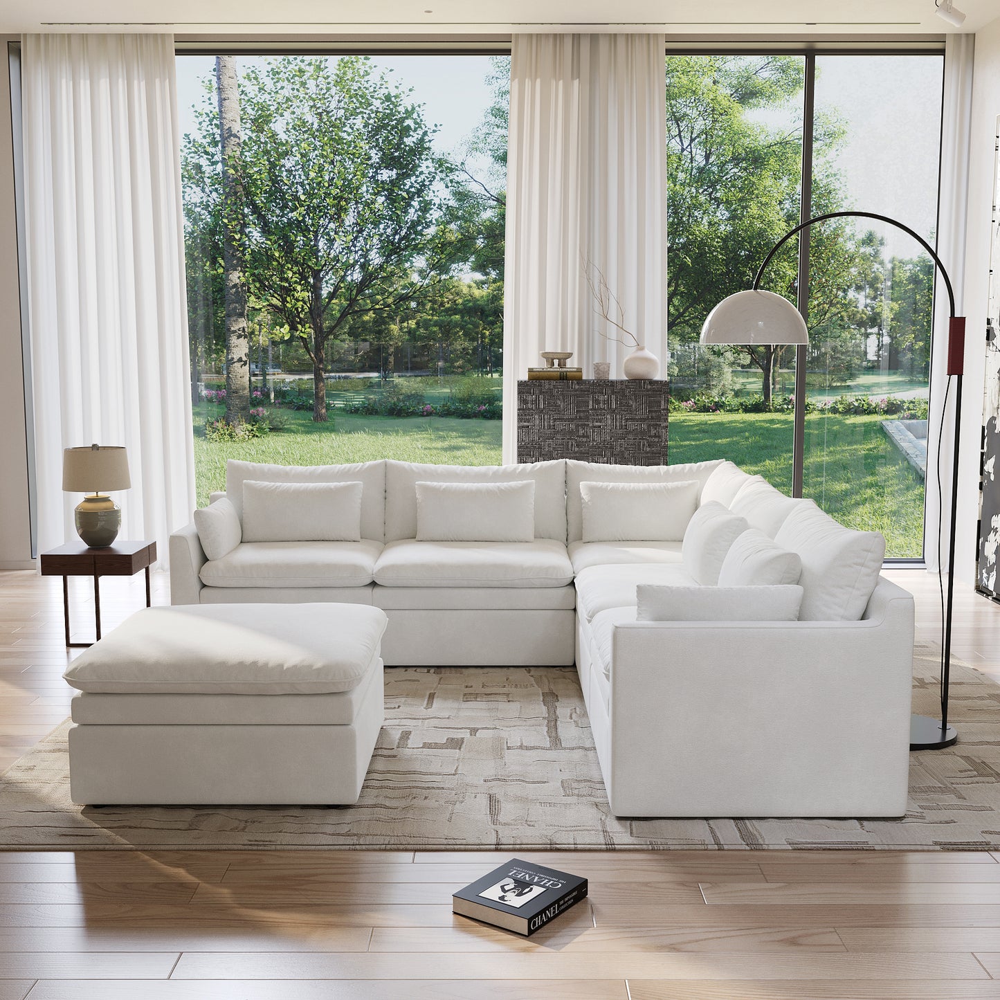 Jemma Track Arm Sofa Set