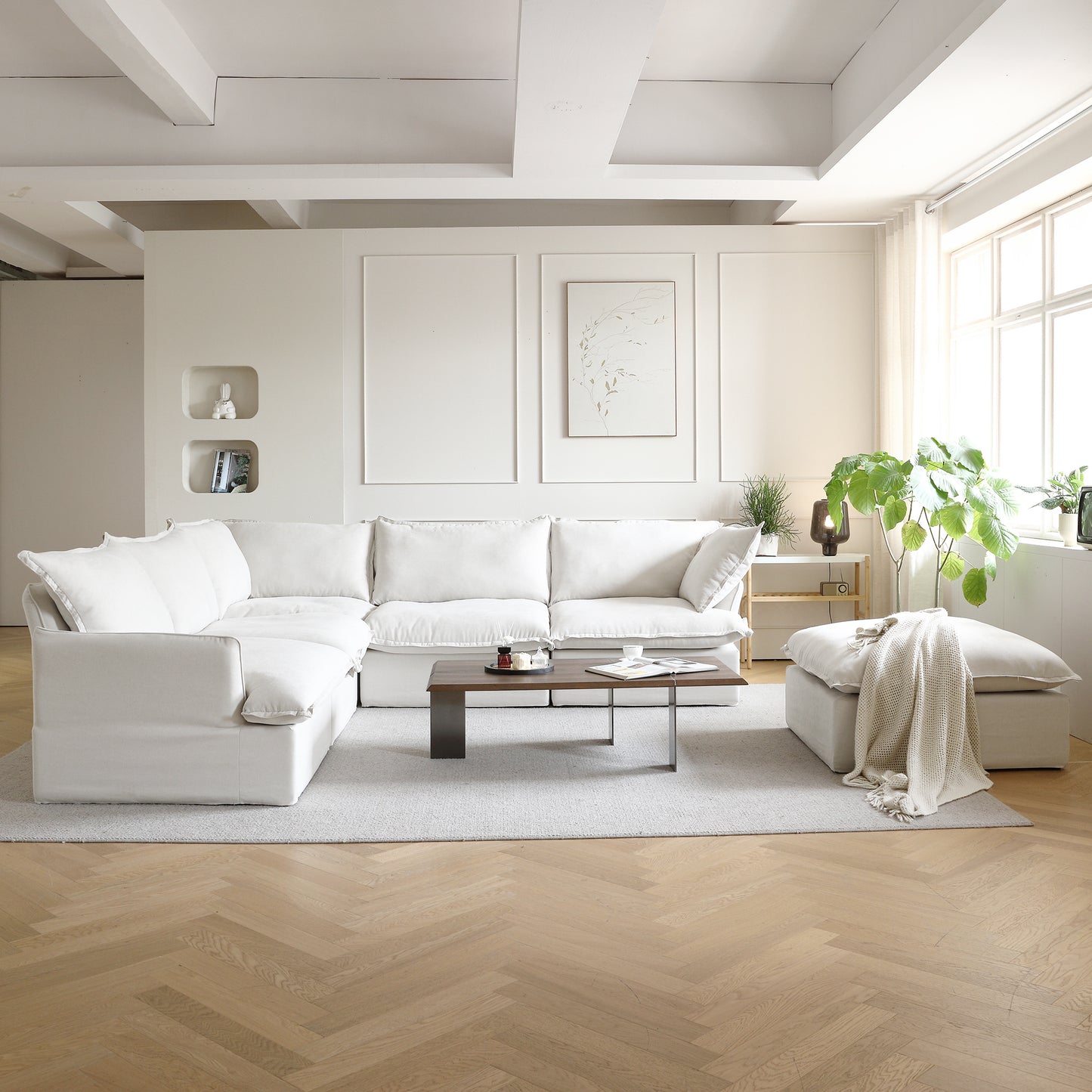 Anora Flare Arm Sofa