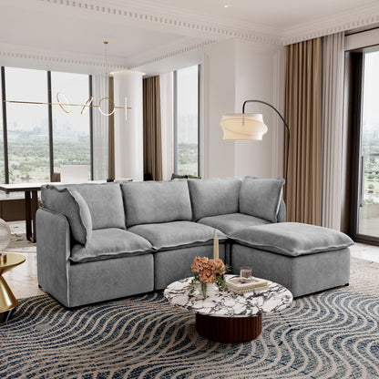 Luna Slim Arm Sofa Set