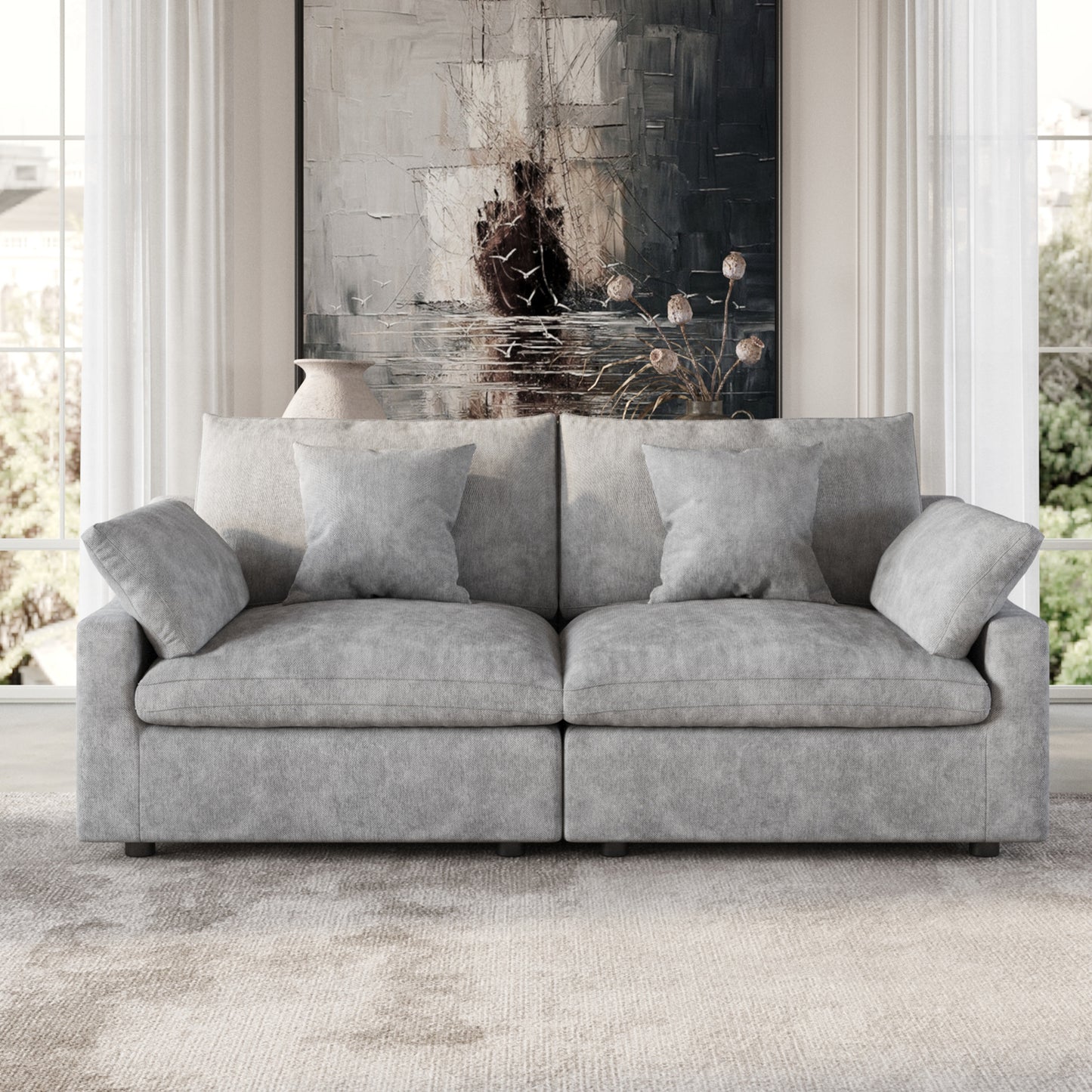 Aden Slope Arm Sofa