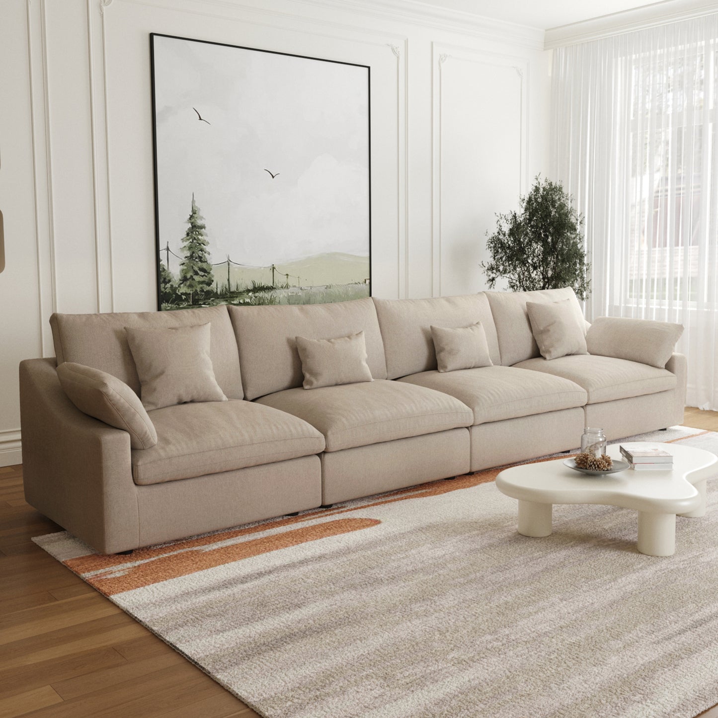 Aden Slope Arm Sofa