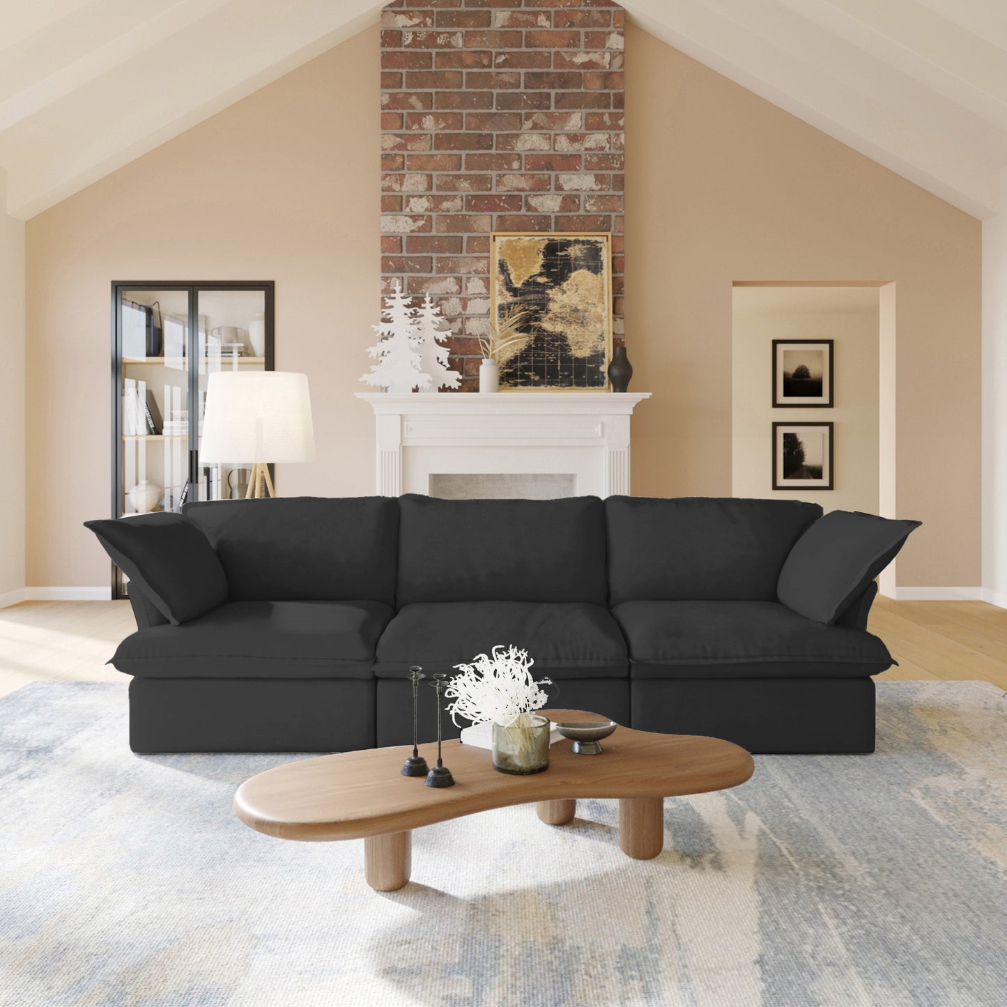 Anora Flare Arm Sofa