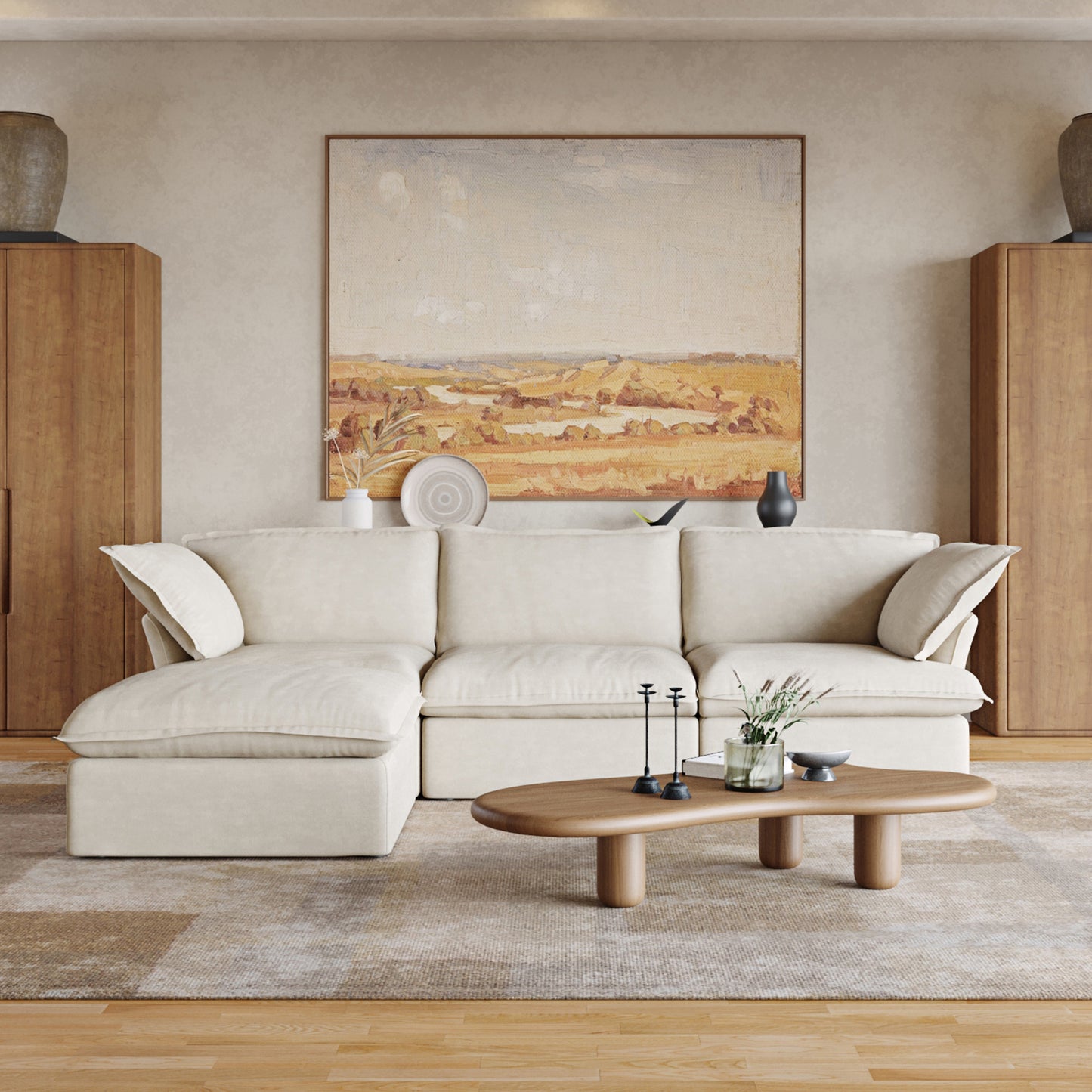 Anora Flare Arm Sofa