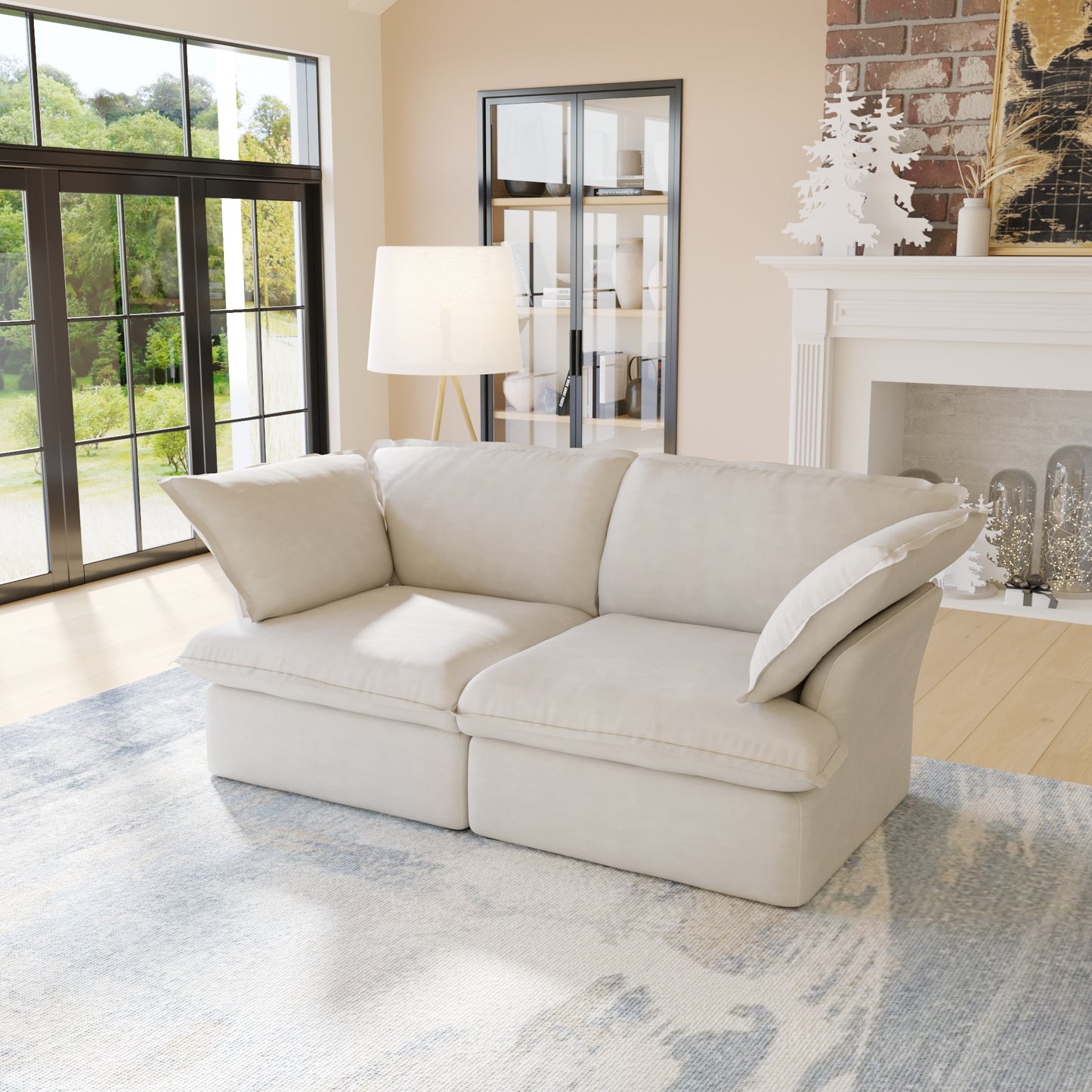 Anora Flare Arm Sofa