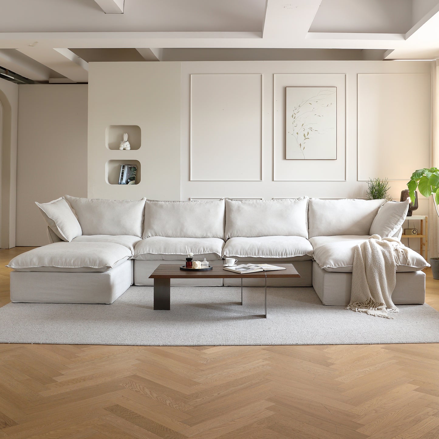 Anora Flare Arm Sofa