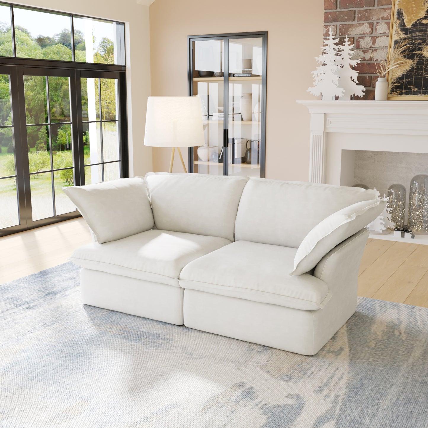 Anora Flare Arm Sofa