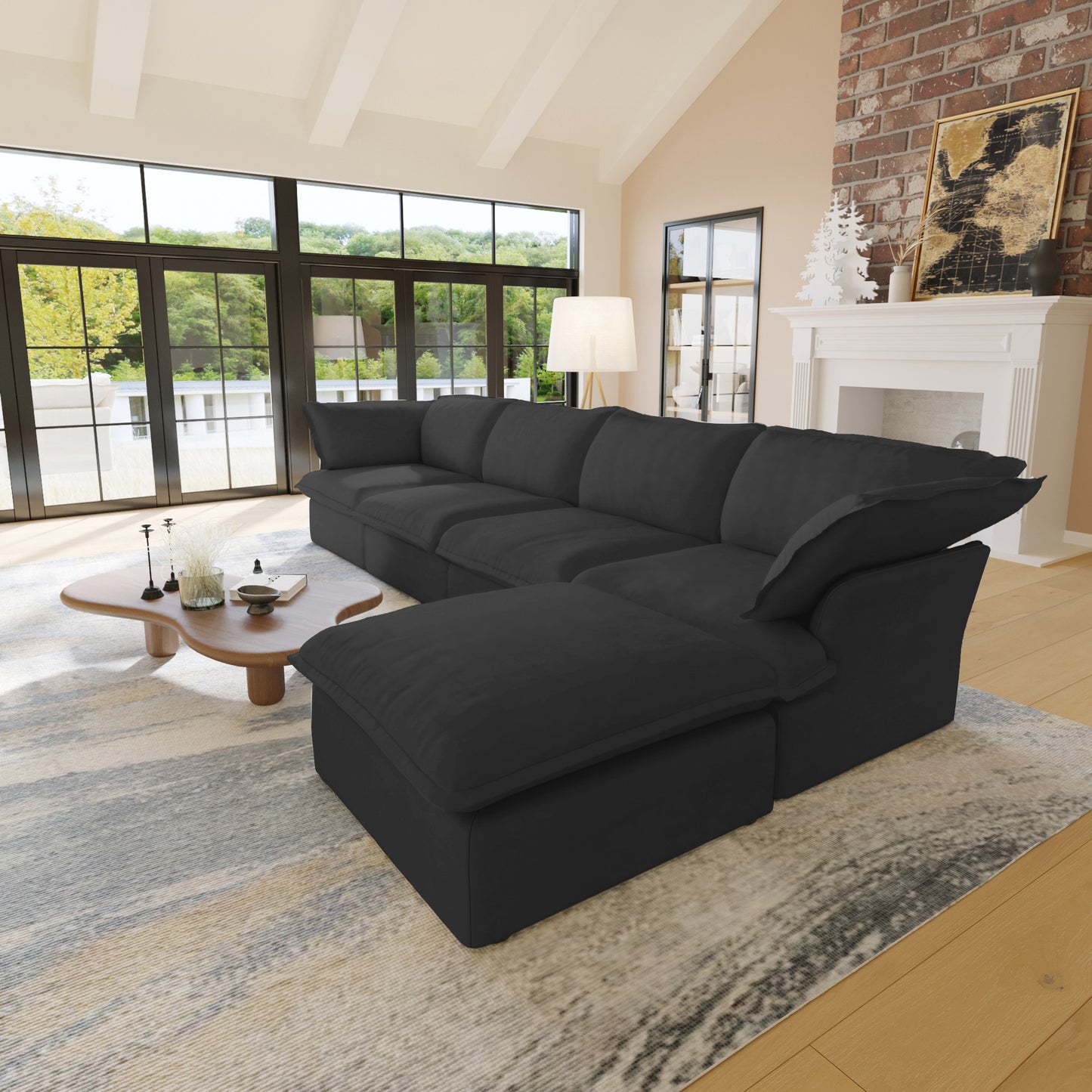 Anora Flare Arm Sofa