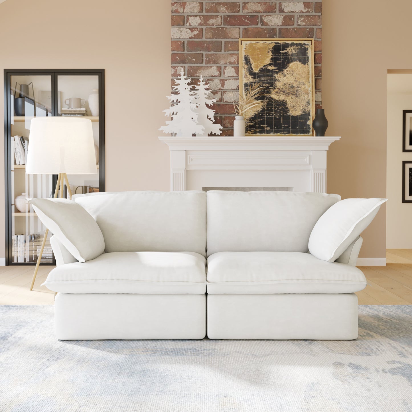 Anora Flare Arm Sofa