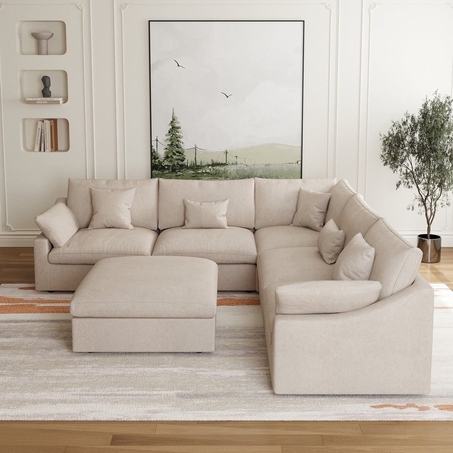 Aden Slope Arm Sofa