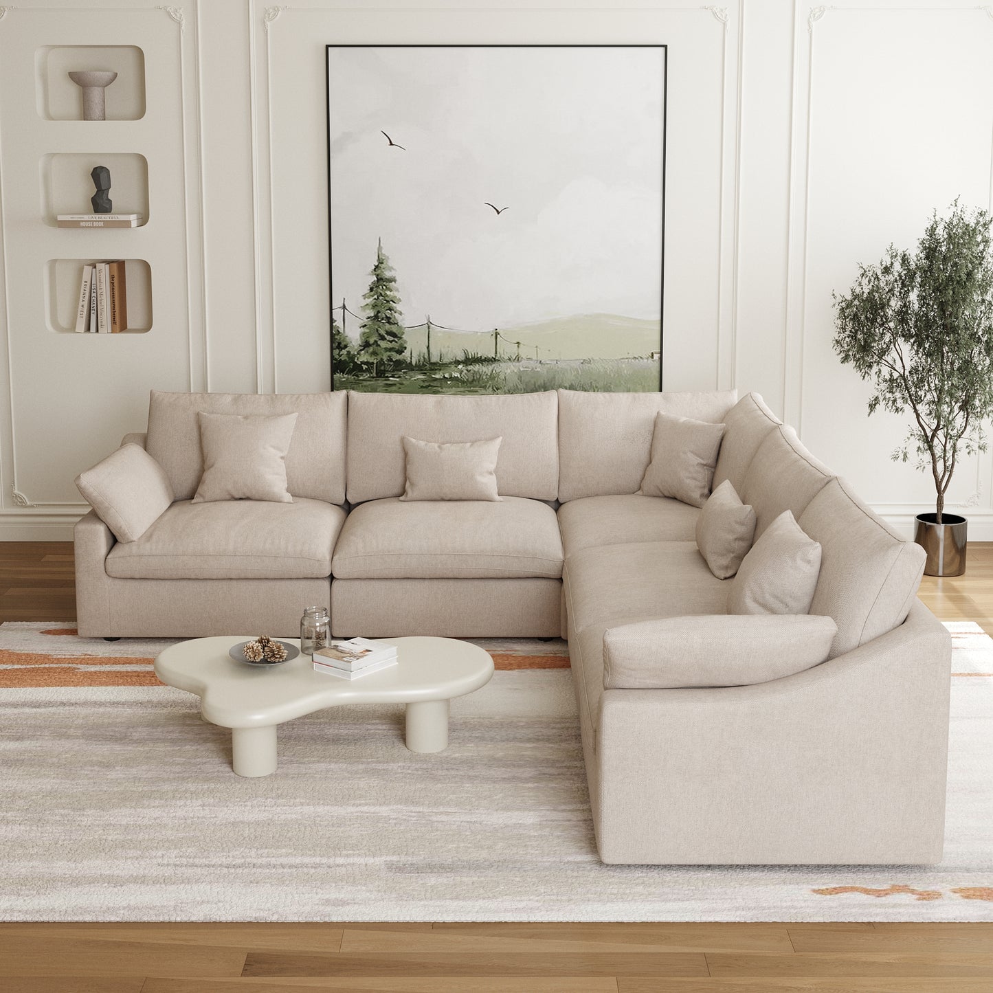 Aden Slope Arm Sofa