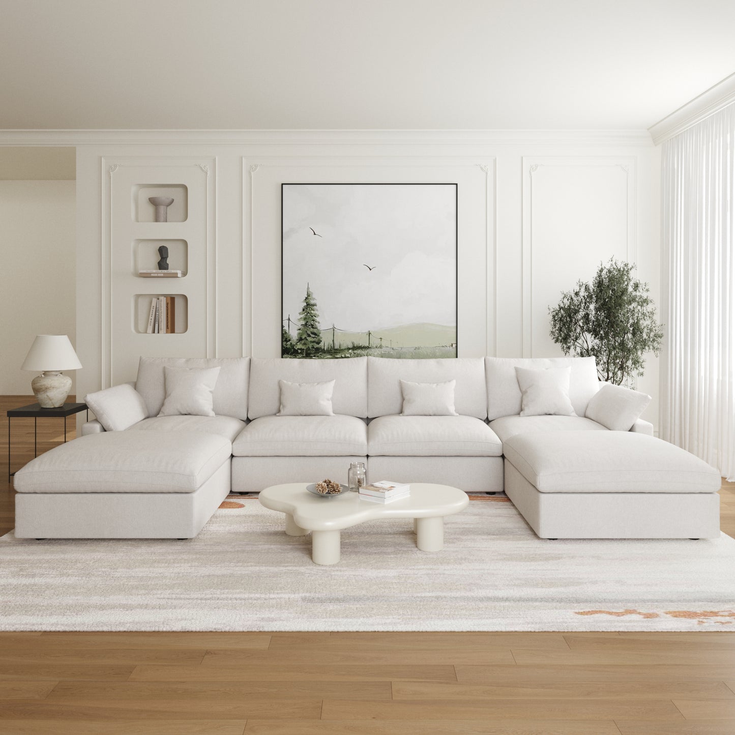 Aden Slope Arm Sofa
