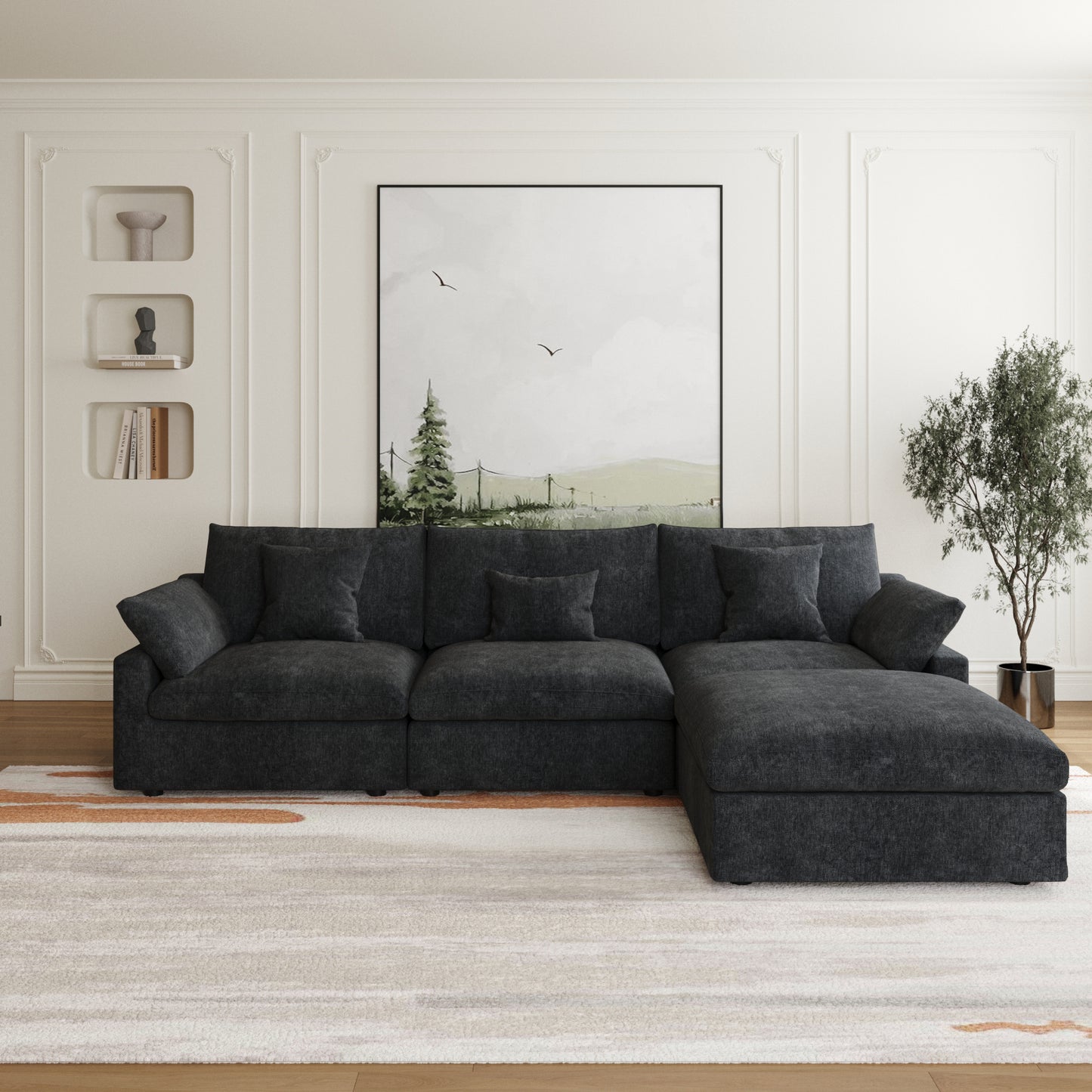 Aden Slope Arm Sofa