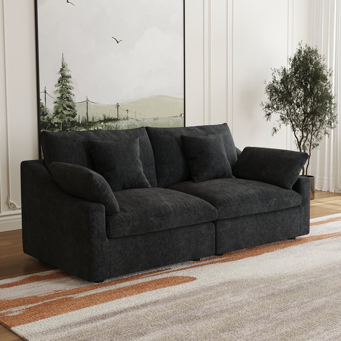 Aden Slope Arm Sofa