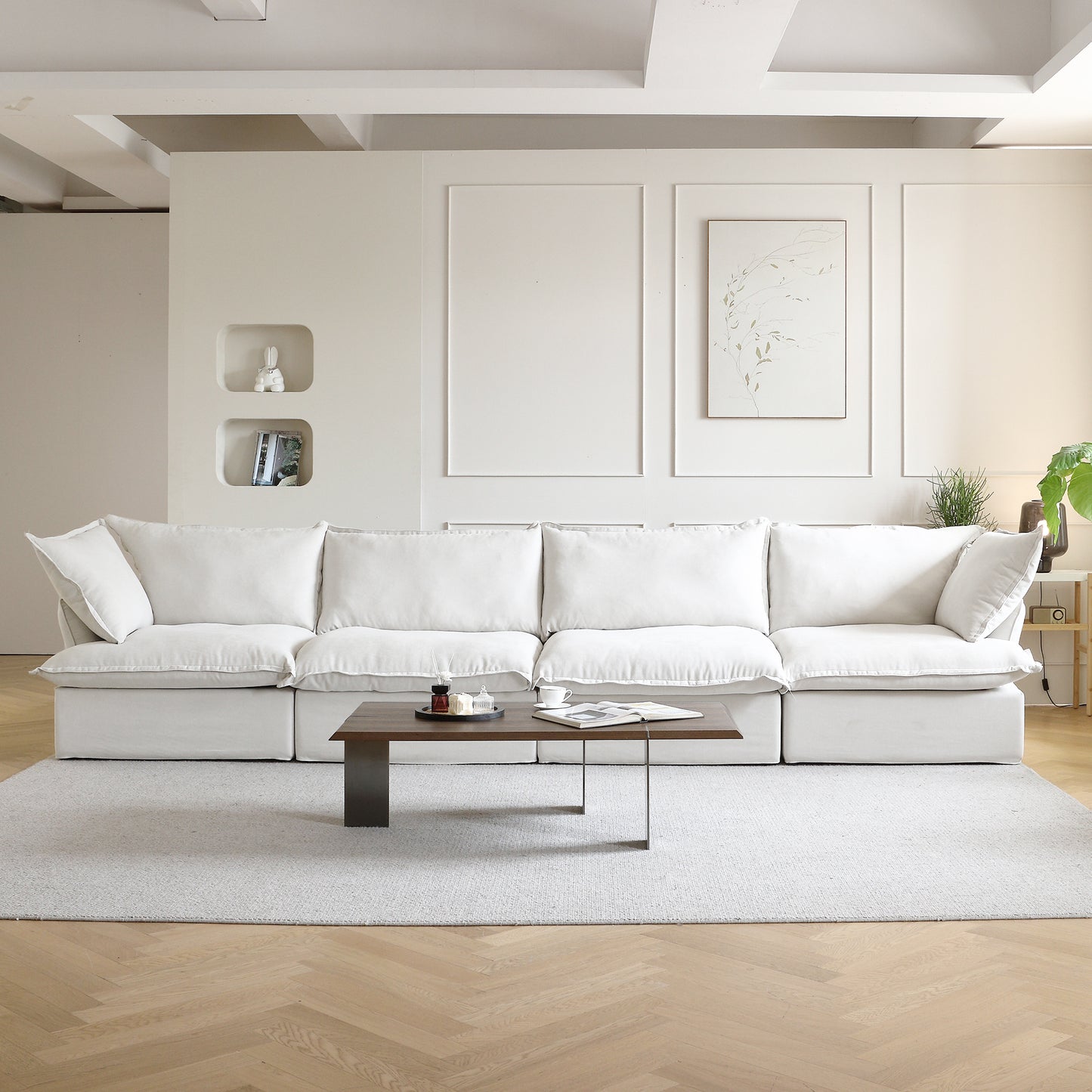 Anora Flare Arm Sofa