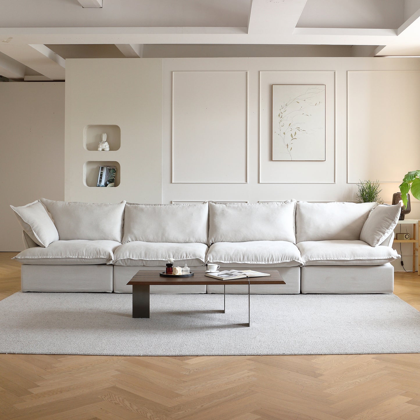 Anora Flare Arm Sofa