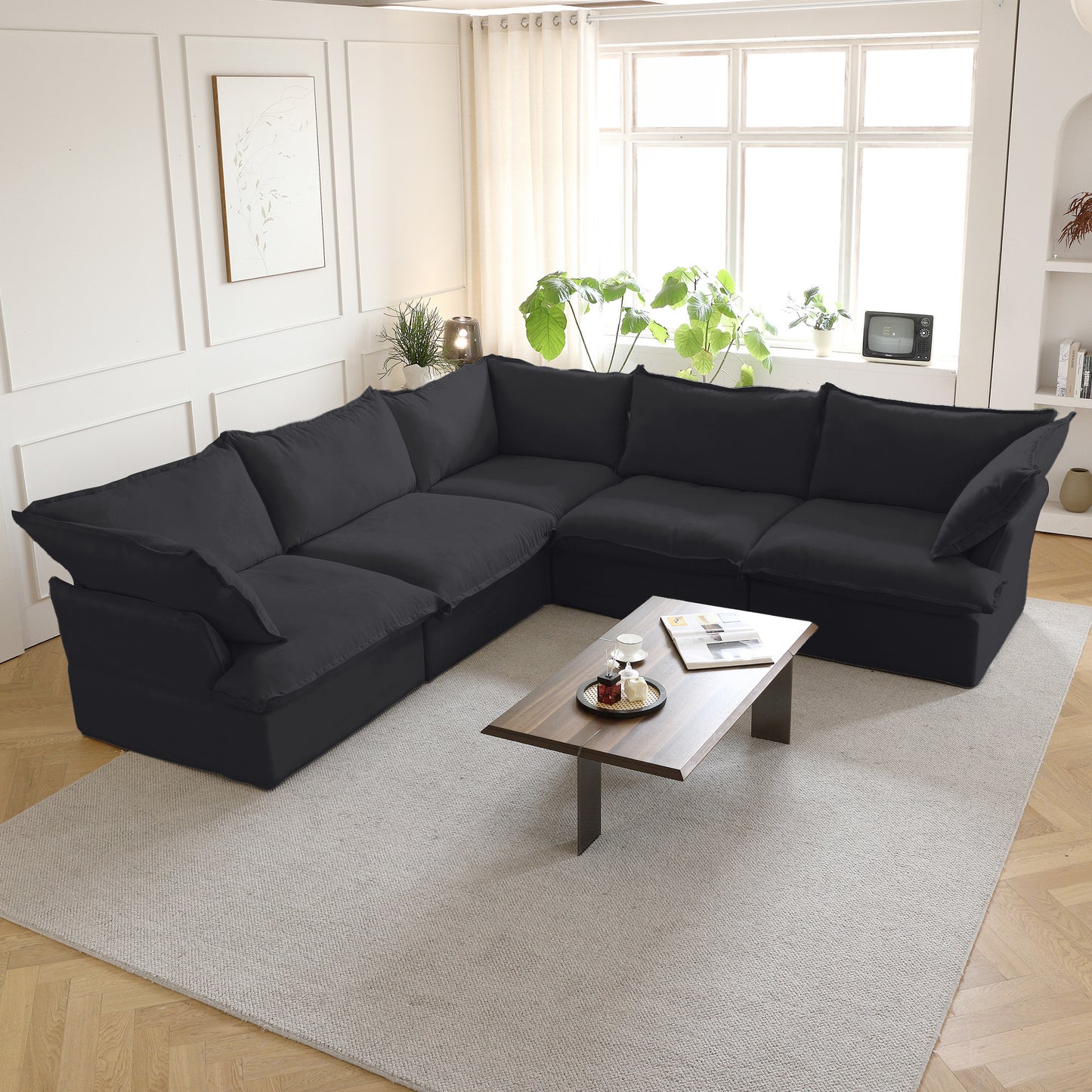 Anora Flare Arm Sofa