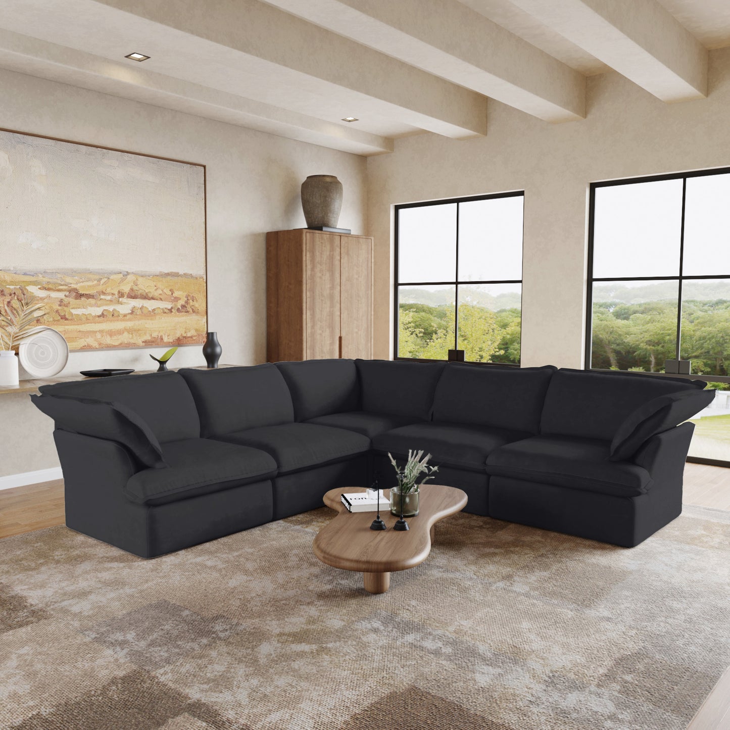 Anora Flare Arm Sofa