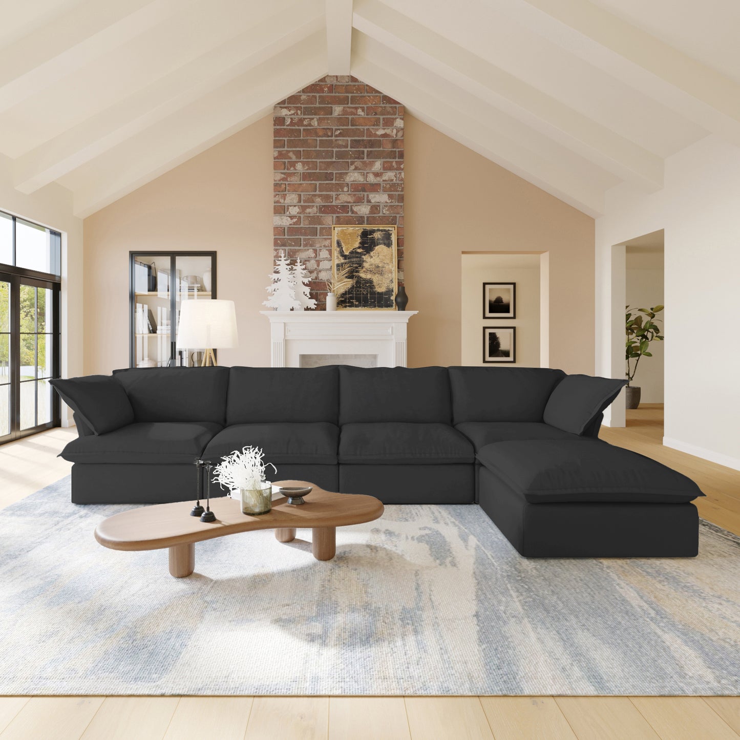 Anora Flare Arm Sofa