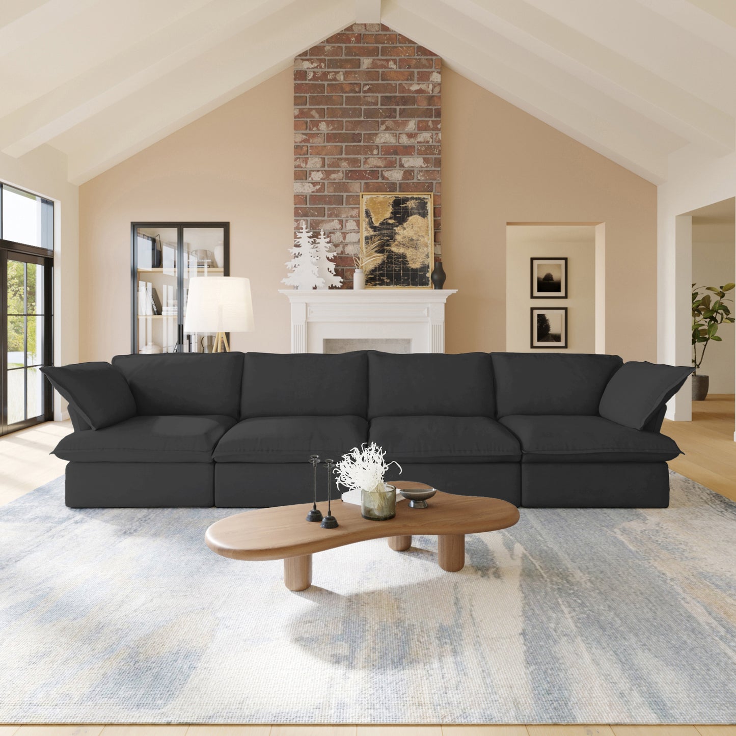 Anora Flare Arm Sofa