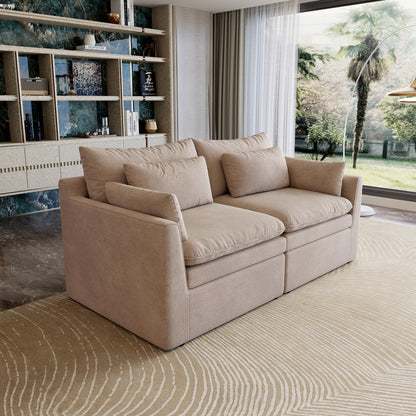 Jemma Track Arm Sofa Set