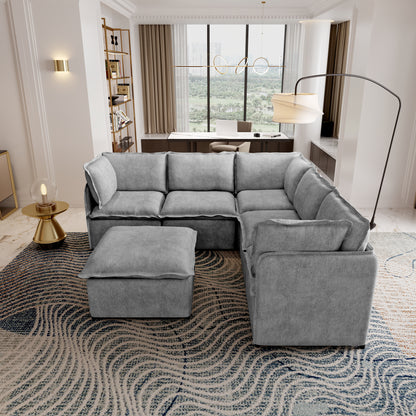 Luna Slim Arm Sofa Set