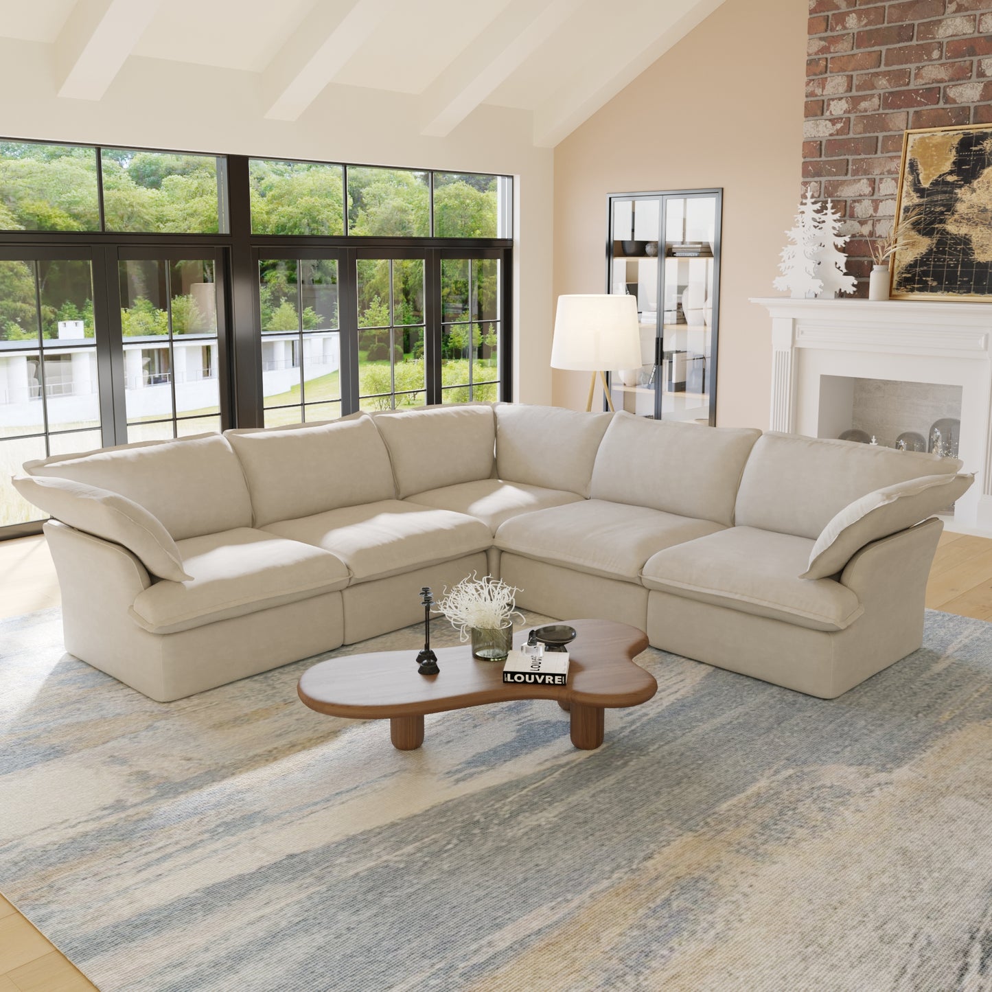 Anora Flare Arm Sofa